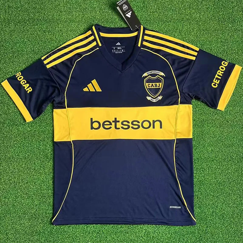 Boca Juniors local 25/26 fan version.