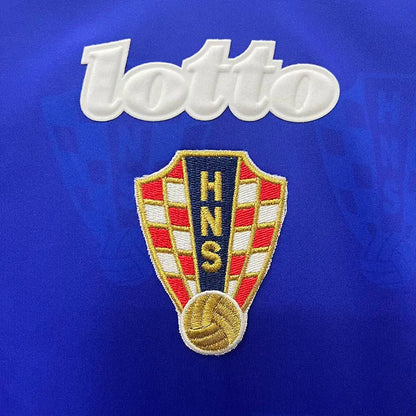 Croacia visitante 1998 retro version.