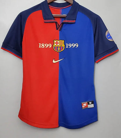 Barcelona 100th Anniversary local retro version.